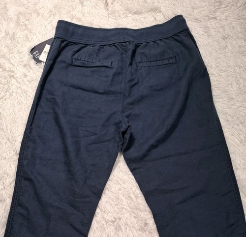 Gap Pants Women’s Blue Jogger Relaxed Elastic Waist Linen Cotton Size Medium - 第 11/12 張圖片