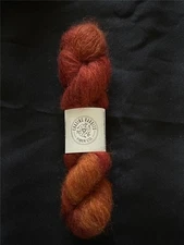 Chasing Rabbits Fiber Co. Gossamer Lace Yarn "Octobers" Mohair/Silk 420m/460 yds
