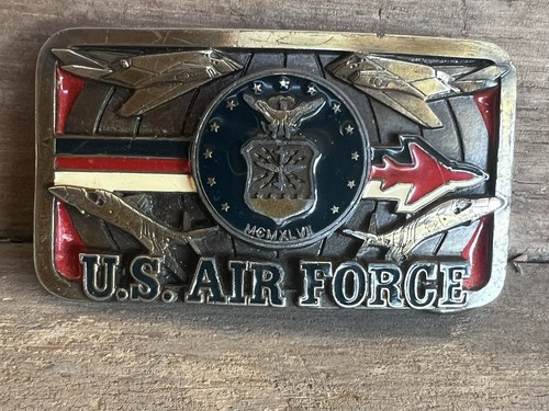 Vintage U.S. AIR FORCE Belt Buckle 1991 Limited Edition #1135 - Picture 7 of 12