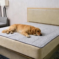 Waterproof Dog Bed Cover Pee Pads Training Pads 65"x48", Nonslip Pet Bed Pad ...