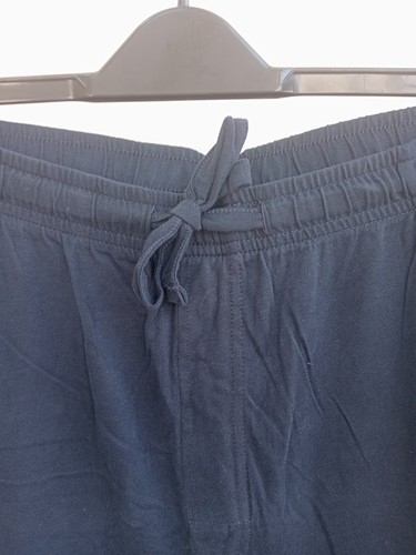 BNWOT Mens 2XL Lounge Wear PJ Bottoms Long Cuffed Ankle Navy Marks And Spencer - Picture 2 of 5