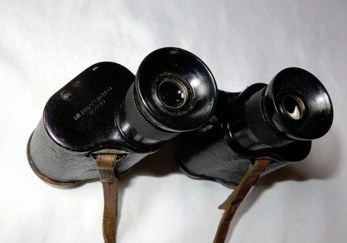 WW1 British Army Binoculars 6x30, Crown Optical Company Rochester New York - Picture 6 of 22