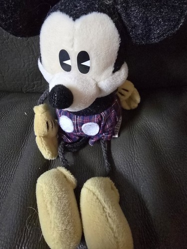 Vintage Gund Mickey Mouse Disney String Bean Limbs Plush 8" Good Condition - Picture 2 of 7