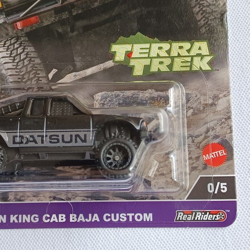 2024 HOT WHEELS PREMIUM *TERRA TREK* *DATSUN KING CAB BAJA CUSTOM* *BLACK CHASE* - Bild 6 von 16