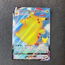 Surfing Pikachu VMAX 009/025 Celebrations Holo for sale online | eBay