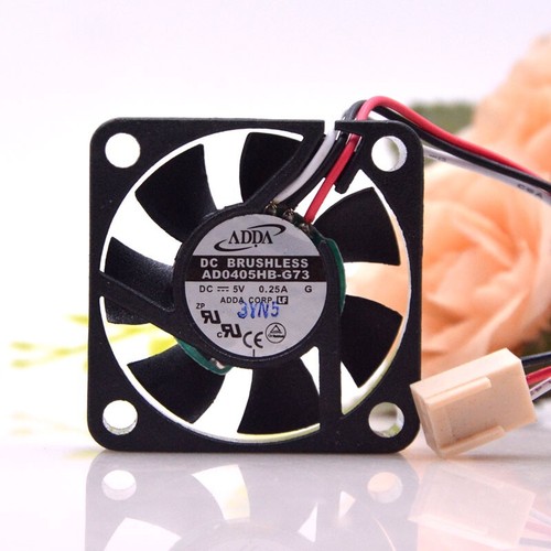 ADDA AD0405HB-G73 40*40*10MM 4010 4CM 5V 0.25A 3Pin server cooling fan - Afbeelding 2 van 7