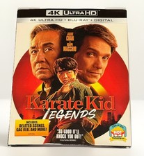 Karate Kid Legends 4K ULTRA HD BLU-RAY Digital W/Slipcover Brand New Jackie Chan