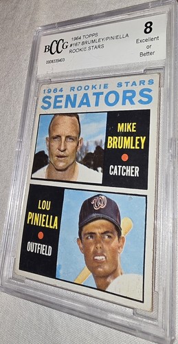 1964 Topps Set-Break #167 Lou Piniella RC BCCG 8 -  VG - Picture 4 of 14