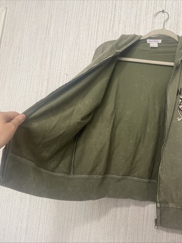 NWOT Pastel Palette Girls Size Large Western Rodeo Club Green Zip Up Jacket - Picture 7 of 11