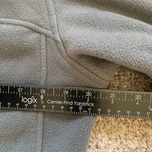 Columbia Giacca Pile Uomo Grigio Medio Interscambio Full Zip - Foto 8 di 10