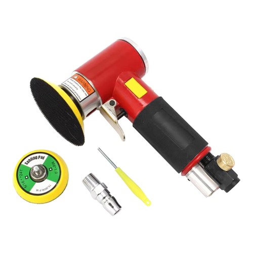 1"2"3" Mini Dual Action Air Sander Kit Random Orbital Polisher Buffer for Car - Picture 9 of 12