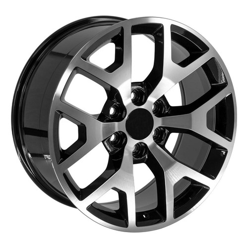5656 20x9 Machined OE Wheels & 275/55R20 R/T Tires Set 6X139.7 27ET - Picture 4 of 5