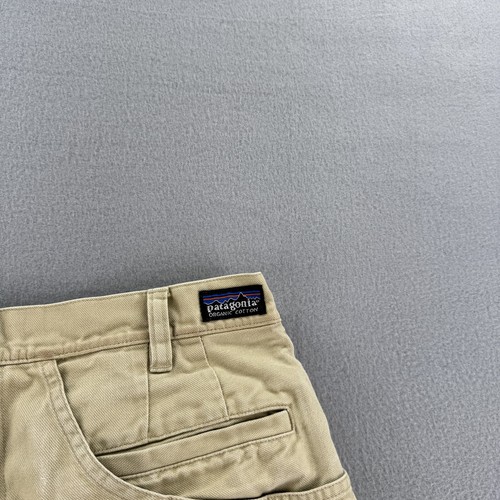 Patagonia Shorts Mens 32 Khaki Organic Cotton Casual Outdoors Utility Hiking - 第 3/9 張圖片