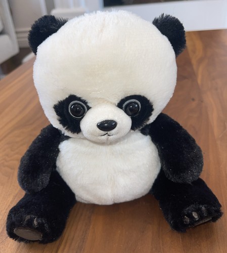 Hallmark Baby Panda Plush RARE HTF Stuffed Animal Black & White SUPER SOFT EUC ✨ - Picture 1 of 6