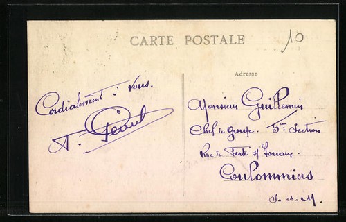 CPA St-Agnant-de-Versillat, Chateau de Manze - Picture 2 of 2