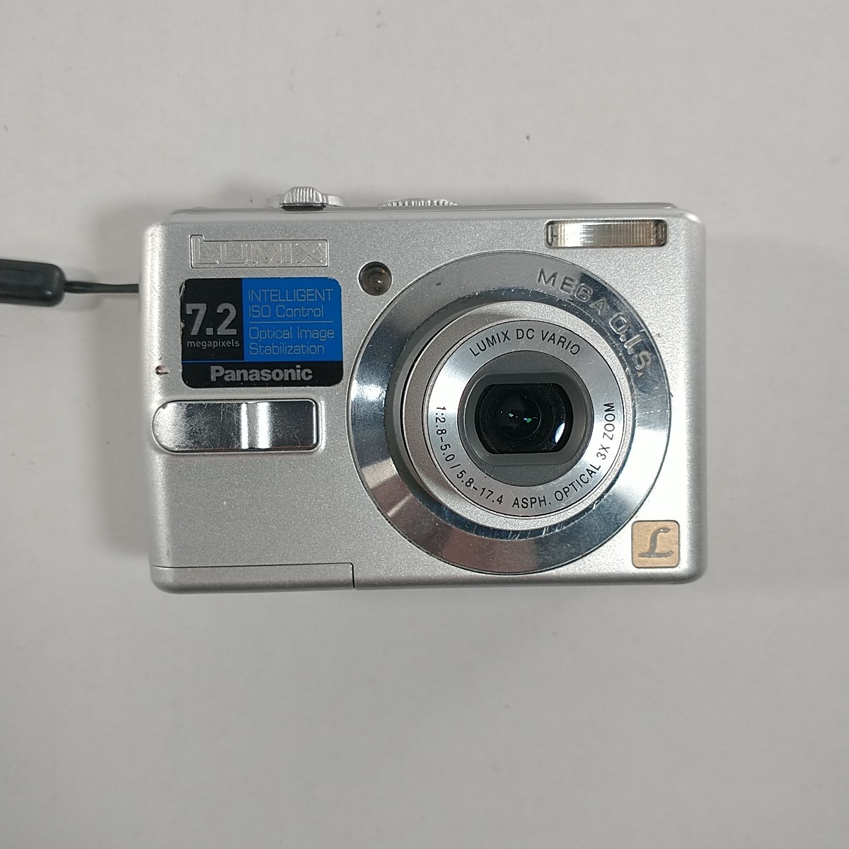 LUMIX★DMC-LS75⭐️極美品⭕️単三乾電池式★⭕️安心の実働品★旅行に Panasonic Lumix DMC-LS75 7.2MP Silver Digital Camera With