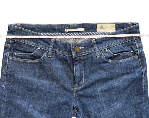 Vintage Y2K Gap Limited Edition Dark Trousers Flare Bell Bottom Denim Jeans 6 - Picture 9 of 9