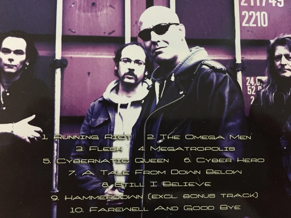 IRON SAVIOR - Megatropolis (original) CD Digipak 2007 Dockyard 1 Exc Cond! DB1 - Image 2 of 2