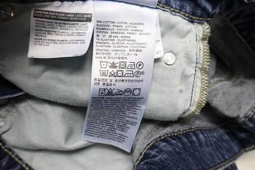 LEVI'S 511 Jeans Men's W32/~L28 Slim Fit Zip Fly Blue Fade Effect - Picture 8 of 11