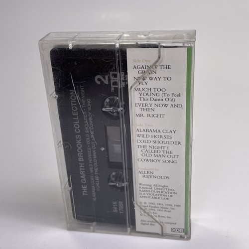 Garth Brooks, The Collection (Audio Cassette Tape 1994) Canada Import Black Cart - Picture 2 of 9