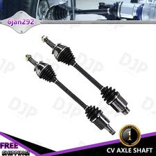 Front Driver & Passenger Pair CV Axle Shaft For Acura TL Manual Trans 2004-06