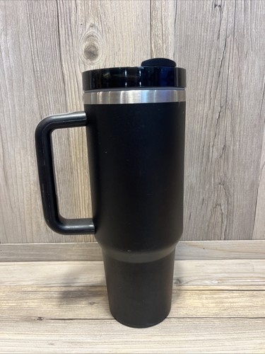 eBay 40 Oz Stainless Steel Insulated Tumbler Black Company Logo eBay 10.5” - Picture 3 of 5