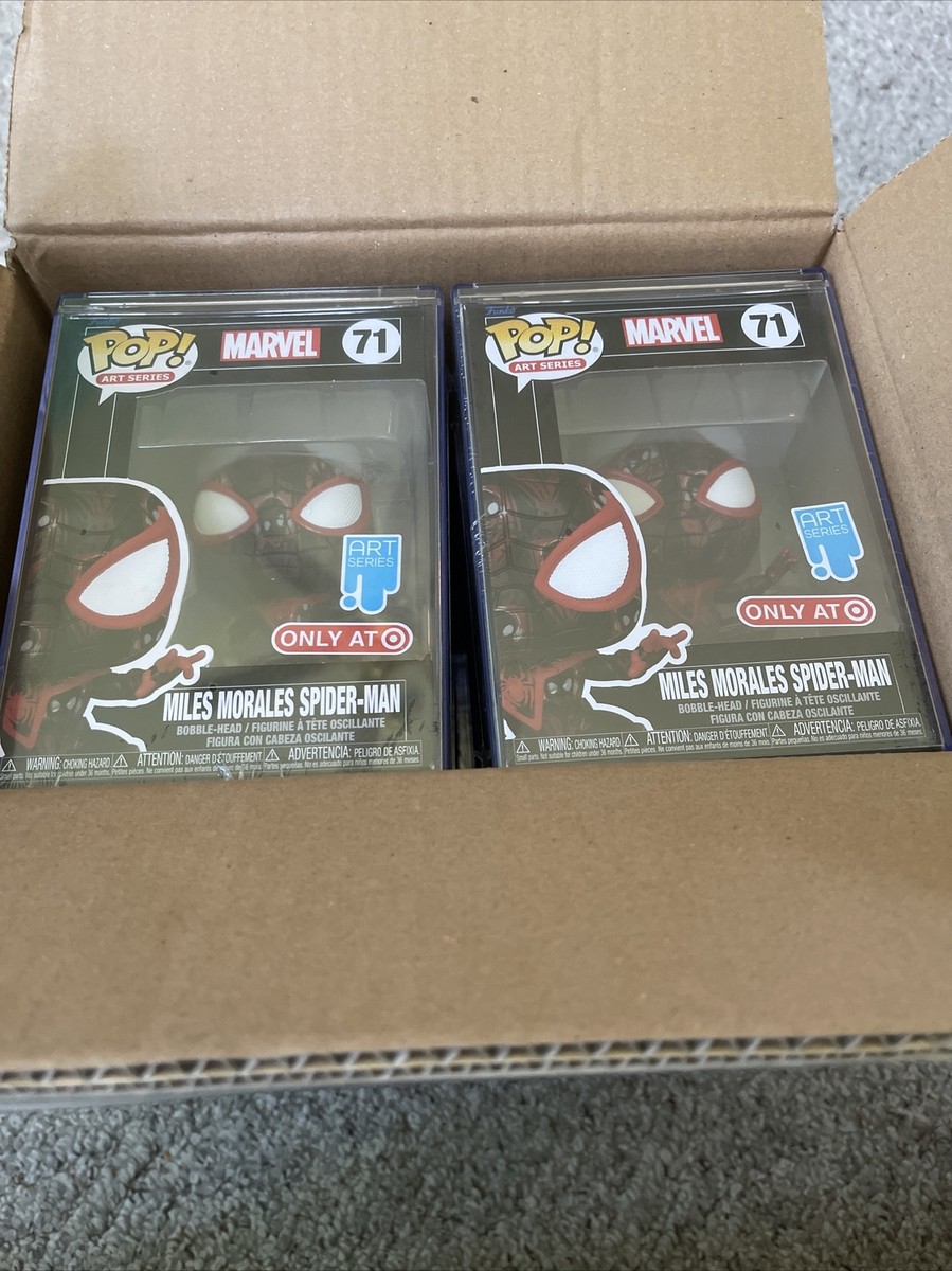 Funko Pop! Art Series Miles Morales Spider-Man #71 W/ Hard