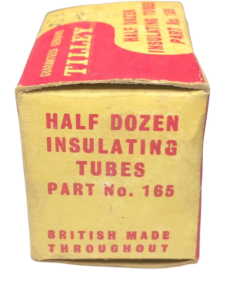 1 Tubo Aislante Tilley Original Nº 165 Caja Original para Radiadores Calentadores Foto 4 de 4