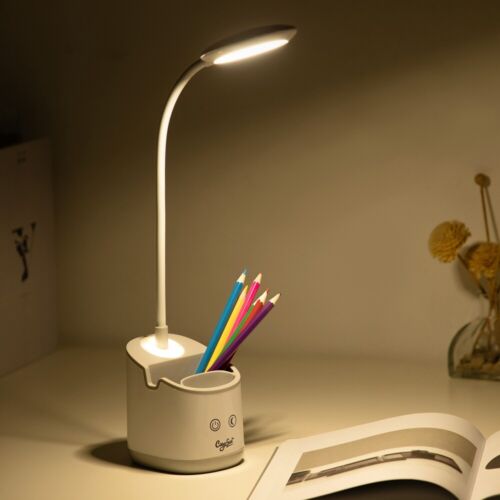 Lampe LED Verstellbarer Augenschutz mit Stifthalter Lesen Lernen Home Office - Bild 14 von 16
