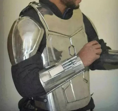The Mandalorian Star Wars Suit of Armor Medieval Steel Full Body Armor Suit - Picture 2 of 9