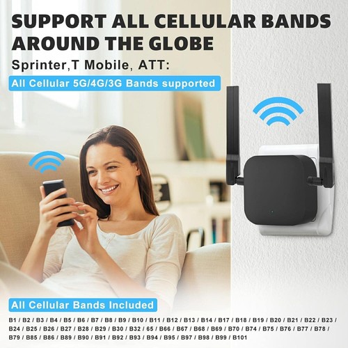 4G+ LTE 5G Antenna 600-6000MHz WiFi 6 Ready SMA-Male&TS9&RP-SMA Not for Boosting - Picture 5 of 7