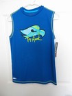 NWT Tony Hawk boys youth size L 14-16 sleeveless tank tops Blue with logo