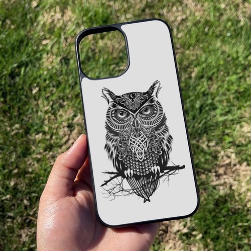 Whimsical Owl art Hard Case For Apple iPhone 12 13 14 15 16 Pro Max - Picture 7 of 25