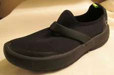 OOFOS OOmg eeZee Sneaker Low Sport Recovery Black Casual W 8 EU 39 - EXCELLENT!