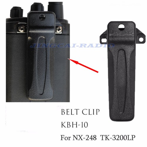 10x KBH-10 Belt Clip for Kenwood TK-272G TK-372G TK-3107 TK-2207 TK-3207 Radio - Zdjęcie 6 z 6