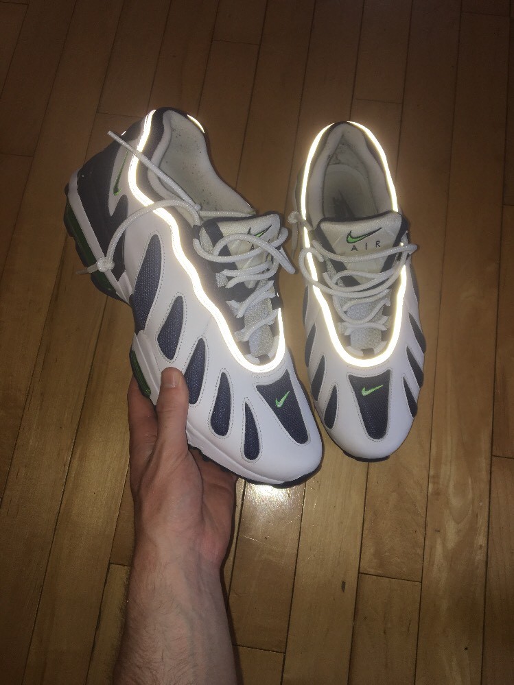 Nike Air Max 96 Scream Green Obsidian White Men’s 11.5 US II Nike Air Max 96 Scream Green Obsidian White Men’s 11.5 US II
