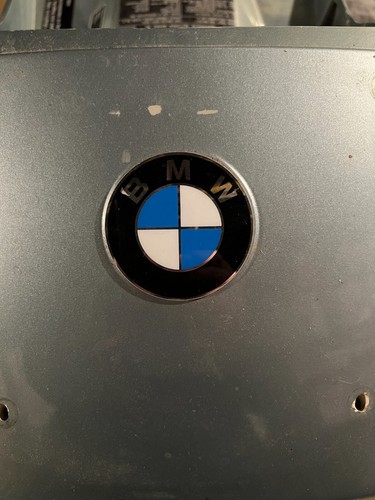1986-1996 BMW K75 K100 Columbia Silver Rear Wheel Seat Tail Section & Handles - Picture 3 of 3