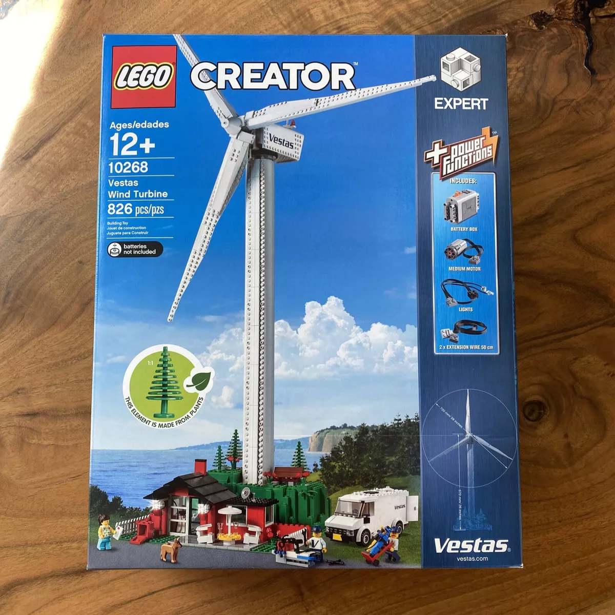 assistent Hop ind alien LEGO Creator Expert Vestas Wind Turbine 10268 Retired NEW! minor shelf wear  | eBay