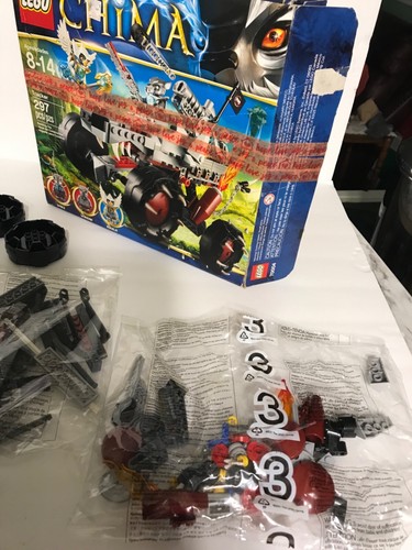 2013’ LEGO Legends Of Chima Wakz’ Winzar Equila Action Figure Lot Missing Pieces - Picture 6 of 9