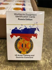 Worldwide Equipment Identification Playing Cards Russia Edition Us Army Training