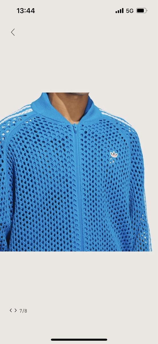 【2xl】adidas CLOT CROCHET TRACKTOP adidas x Edison Chen Crochet Track Top Carbon - FW24 - US