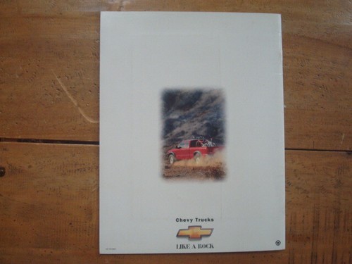 1997 Chevy S-10 Pickups Brochure. Canadian - Picture 12 of 12