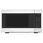 Cafe Scan-to-Cook 1.5-cu ft 1000-Watt Countertop Convection Microwave Matte Whit