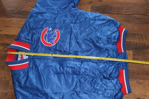 Vintage Starter Jacket Chicago Cubs Men's XL Authentic Diamond Collection Coat - Picture 13 of 14