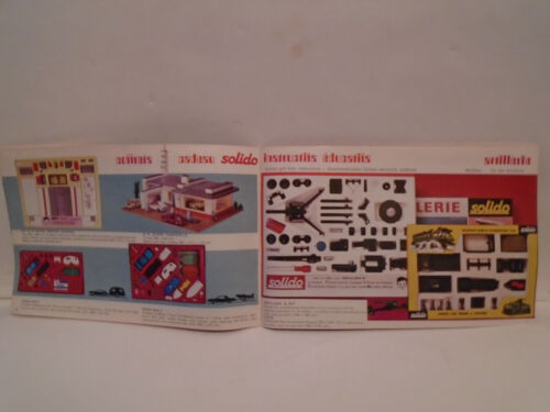 1971 SOLIDO DIECAST SPIELZEUG 24 SEITEN KATALOG IN NEUWERTIGEM ZUSTAND - Bild 9 von 12