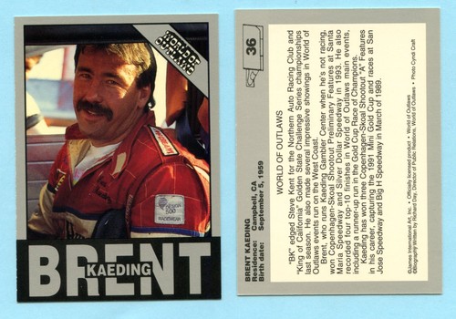 1994 World of Outlaws - World of Outlaws - Brent Kaeding - 36