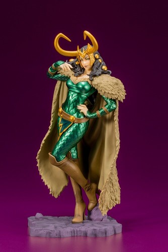 NEW KOTOBUKIYA MARVEL Bishoujo MARVEL UNIVERSE Lady Loki 1/7 scale Figure Japan - Picture 5 of 10