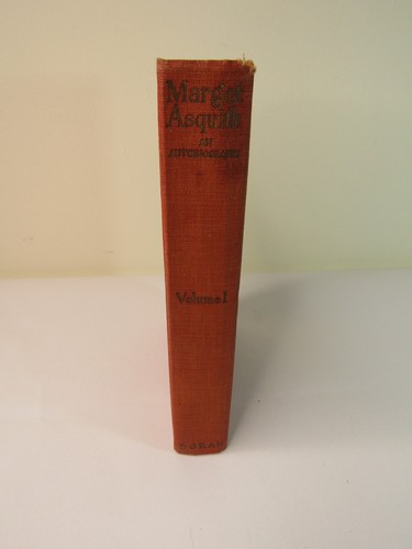 MARGOT ASQUITH, An Autobiography, Volume One, 1920, Hardcover, George H Doran - Picture 12 of 12