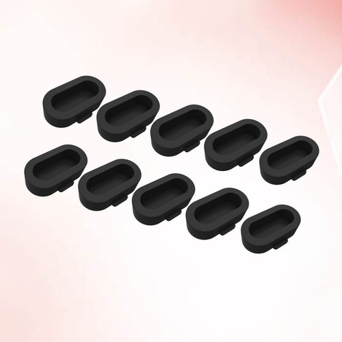 10 Pcs Dust Plug Set Charging Head Data Cable Protective Cover Charger Covers - 第 11/11 張圖片