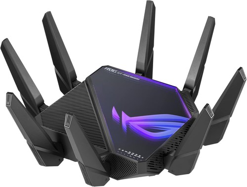 ASUS ROG Rapture GT-AXE16000 Quad-Band Wi-Fi 6E Gaming Router NEW SEALED